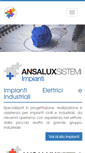 Mobile Screenshot of ansalux.it